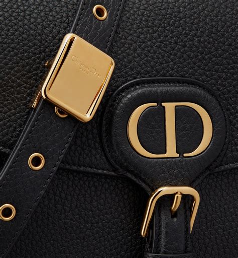 dior black grained bag.